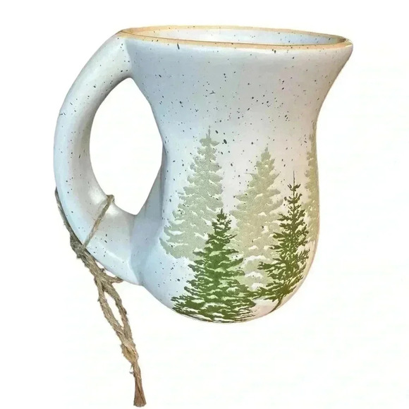 Eli + Ana EVERGREEN FOREST WOODS Ceramic Coffee Hot Chocolate Mug - Picture 2 of 7